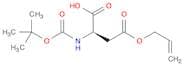 (R)-4-(Allyloxy)-2-((tert-butoxycarbonyl)amino)-4-oxobutanoic acid