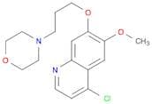 4-chloro-6-(Methyloxy)-7-{[3-(4-Morpholinyl)propyl]oxy}quinoline