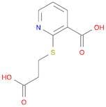 2-[(2-carboxyethyl)sulfanyl]nicotinic acid