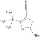 2-Amino-4-(tert-butyl)-1,3-thiazole-5-carbonitrile