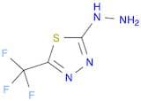 2-Hydrazino-5-(trifluoromethyl)-1,3,4-thiadiazole