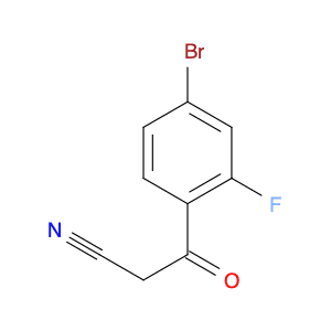 3-(4-Bromo-2-fluorophenyl)-3-oxopropanenitrile