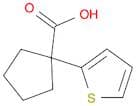 1-(Thiophen-2-yl)cyclopentanecarboxylic acid