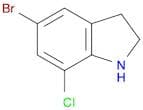 5-Bromo-7-chloroindoline