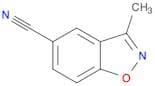 3-Methylbenzo[d]isoxazole-5-carbonitrile