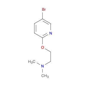 2-((5-Bromopyridin-2-yl)oxy)-N,N-dimethylethanamine