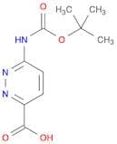 6-(Boc-amino)-3-pyridazinecarboxylic Acid