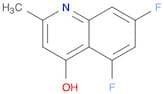 5,7-DIFLUORO-2-METHYL-QUINOLIN-4-OL