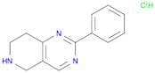 2-Phenyl-5,6,7,8-tetrahydropyrido[4,3-d]pyrimidine hydrochloride