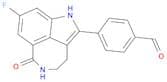 4-(8-FLUORO-6-OXO-3,4,5,6-TETRAHYDRO-1H-AZEPINO[5,4,3-CD]INDOL-2-YL)BENZALDEHYDE