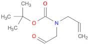 tert-Butyl allyl(2-oxoethyl)carbamate