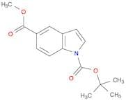 Methyl 1-BOC-indole-5-carboxylate