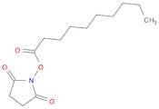 Decanoic acid, 2,5-dioxo-1-pyrrolidinyl ester