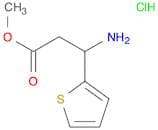 methyl 3-amino-3-(thiophen-2-yl)propanoate hydrochloride