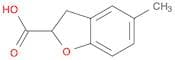 5-Methyl-2,3-dihydrobenzofuran-2-carboxylic acid