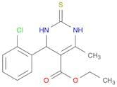 Ethyl 4-(2-chlorophenyl)-6-methyl-2-thioxo-1,2,3,4-tetrahydropyrimidine-5-carboxylate