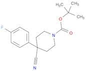 tert-Butyl 4-cyano-4-(4-fluorophenyl)piperidine-1-carboxylate