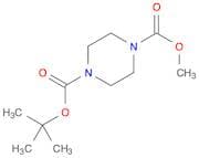 1-tert-Butyl 4-methyl piperazine-1,4-dicarboxylate