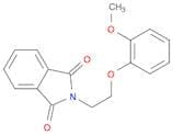 2-[2-(2-METHOXY-PHENOXY)-ETHYL]-ISOINDOLE-1,3-DIONE