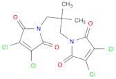 1H-​Pyrrole-​2,​5-​dione, 1,​1'-​(2,​2-​dimethyl-​1,​3-​propanediyl)​bis[3,​4-​dichloro- (9CI)