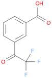 Benzoic acid, 3-(trifluoroacetyl)- (9CI)