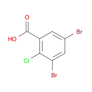 benzoic acid, 3,5-dibromo-2-chloro-