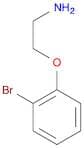 1-(2-Aminoethoxy)-2-bromobenzene