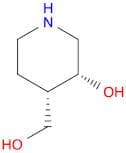 (3R,4S)-Rel-3-hydroxy-4-piperidinemethanol