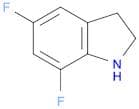 1H-Indole,5,7-difluoro-2,3-dihydro-(9CI)