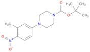 4-(3-Methyl-4-nitro-phenyl)-piperazine-1-carboxylic acid tert-butyl ester