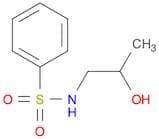 N-(2-Hydroxypropyl)benzenesulphonamide