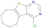 4-Chloro-6,7,8,9-tetrahydro-5H-cyclohepta[4,5]thieno[2,3-d]pyrimidine