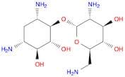 (1'R,3'S,3S,5R,6R)-5-AMINO-2-AMINOMETHYL-6-(4,6-DIAMINO-2,3-DIHYDROXY-CYCLOHEXYLOXY)-TETRAHYDRO-PY…