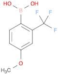 Boronic acid, B-​[4-​methoxy-​2-​(trifluoromethyl)​phenyl]​-