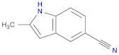 1H-Indole-5-carbonitrile,2-methyl-