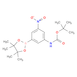 3-BOC-amino-5-nitrophenylboronic acid, pinacol ester