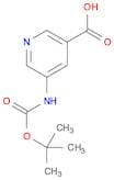 5-[(tert-Butoxycarbonyl)amino]nicotinic acid