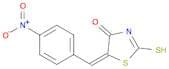 (5E)-2-Mercapto-5-(4-nitrobenzylidene)-1,3-thiazol-4(5h)-one