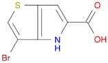 3-BROMO-4(H)-THIENO[3,2-B]PYRROLE-5-CARBOXYLICACID