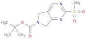 tert-Butyl 2-(methylsulfonyl)-5H-pyrrolo[3,4-d]pyrimidine-6(7H)-carboxylate