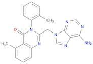 2-​[(6-​Amino-​9H-​purin-​9-​yl)​methyl]​-​5-​methyl-​3-​(2-​methylphenyl)​-​4(3H)​-​quinazolinone