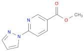 METHYL 6-(1H-PYRAZOL-1-YL)PYRIDINE-3-CARBOXYLATE