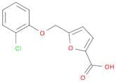 5-(2-Chlorophenoxymethyl)furan-2-carboxylic acid