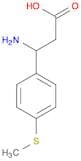 3-Amino-3-[4-(methylsulfanyl)phenyl]propanoic acid