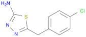 5-(4-Chlorobenzyl)-1,3,4-thiadiazol-2-amine