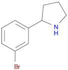2-(3-Bromo-phenyl)-pyrrolidine