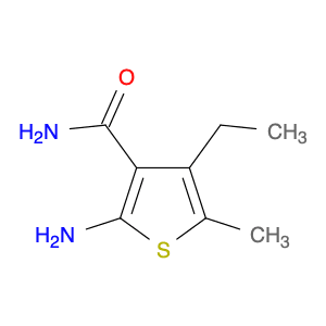 2-AMINO-4-ETHYL-5-METHYLTHIOPHENE-3-CARBOXAMIDE
