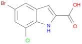5-Bromo-7-chloro-1H-indole-2-carboxylic acid