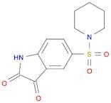 5-(Piperidin-1-ylsulfonyl)-1h-indole-2,3-dione