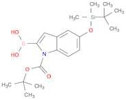 1-BOC-5-TBDMSO-indole-2-boronic acid